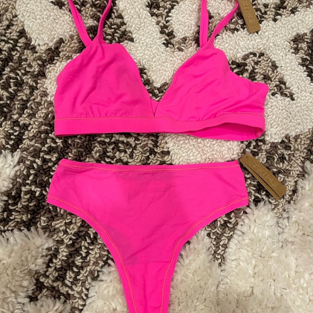 SKIMS bra & thong set